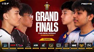 [🛑LIVE]GRAND FINALS DAY 2 : CHAMPION RUSH || HR FFFWS NP GATEWAY  || FT. DRS,HORAA,ME,TGR,DG,KTM,BB