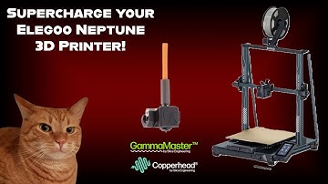 Slice Engineering Elegoo Neptune 3 Copperhead upgrade kit for Elegoo Neputune series 3D printers!