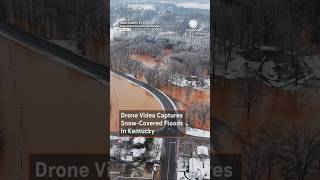 Orange Flooding vs. White Snow in Kentucky