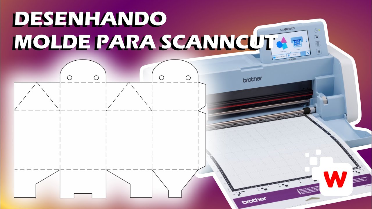 DESENHANDO MOLDE PARA SCANNCUT