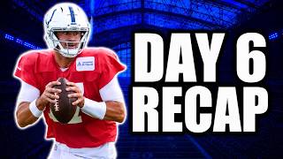 Indianapolis Colts Training Camp Day 6: Daniel Jones Bombs Away While Anthony Richardson Struggles