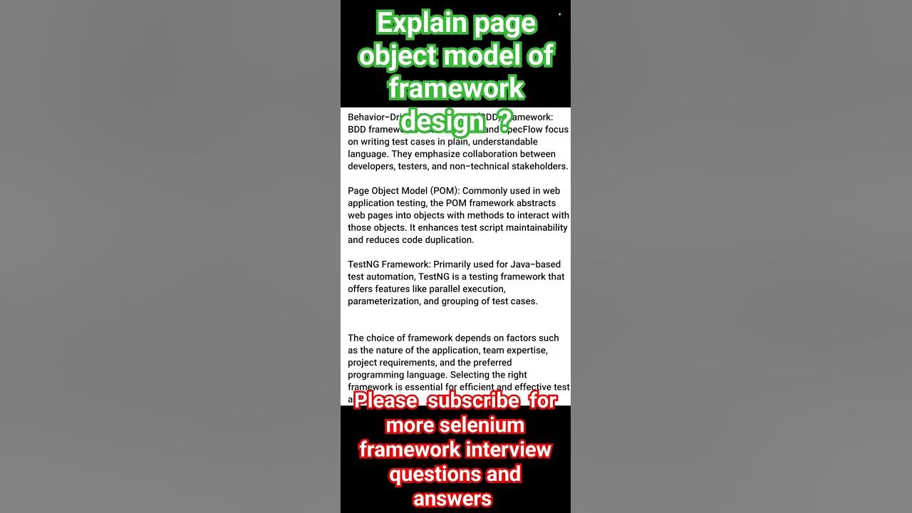 what-is-page-object-model-page-object-model-in-selenium-framework