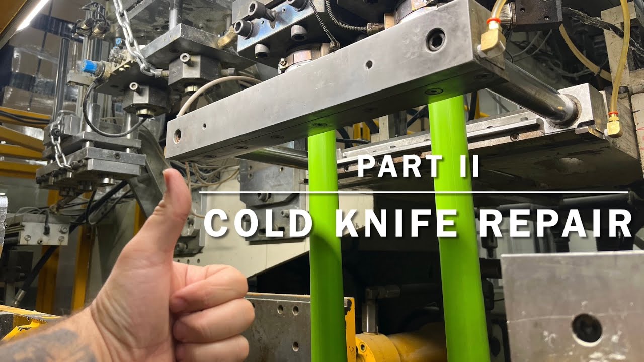 Cold knife repair and install! YouTube