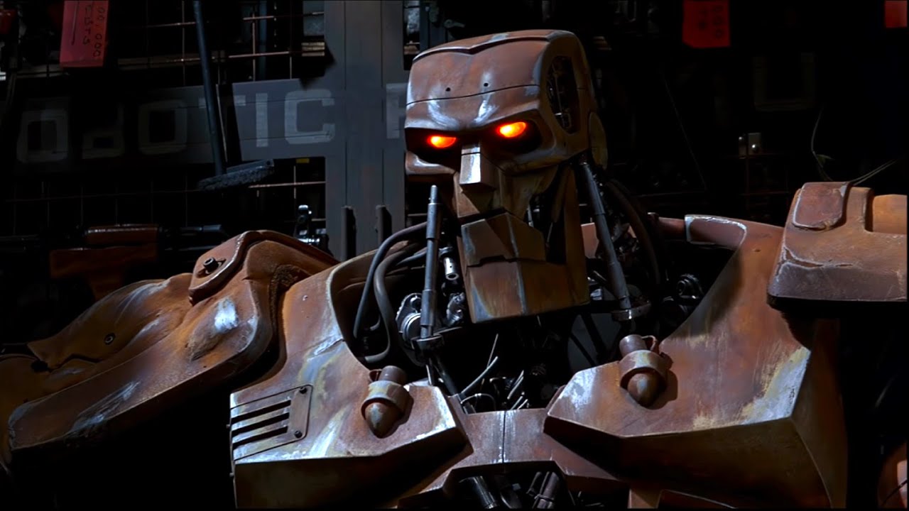 Judge Dredd [4K] Rico turned on the ABC Warrior - YouTube