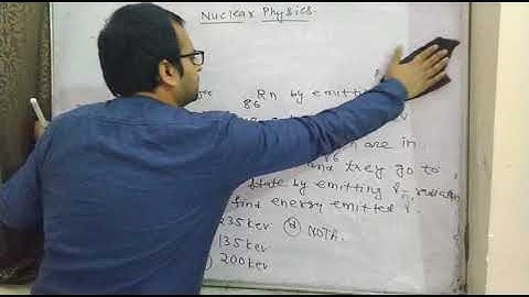 Modern Physics Part 11 (Radioactivity) Enjoy With Subject, EWS, Abhay Kumar (B.Tech, IIT Kanpur)