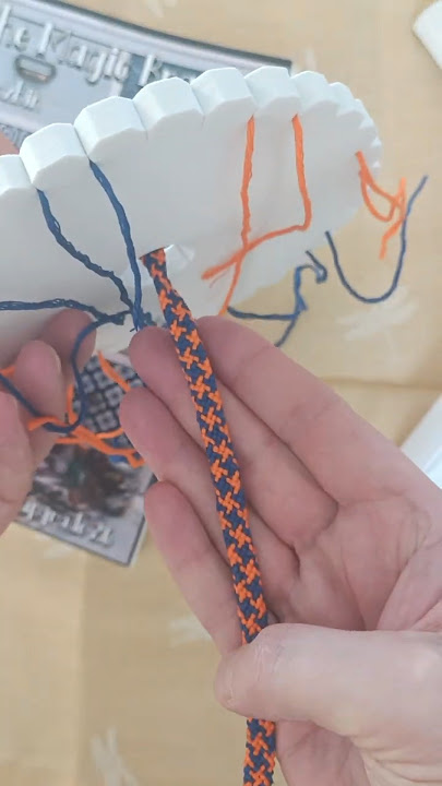 Kumihimo Tutorial Lovely Houndstooth Textile Pattern (Pied-de-Poule Motif)