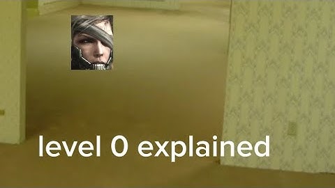 the backrooms | level 0 explained