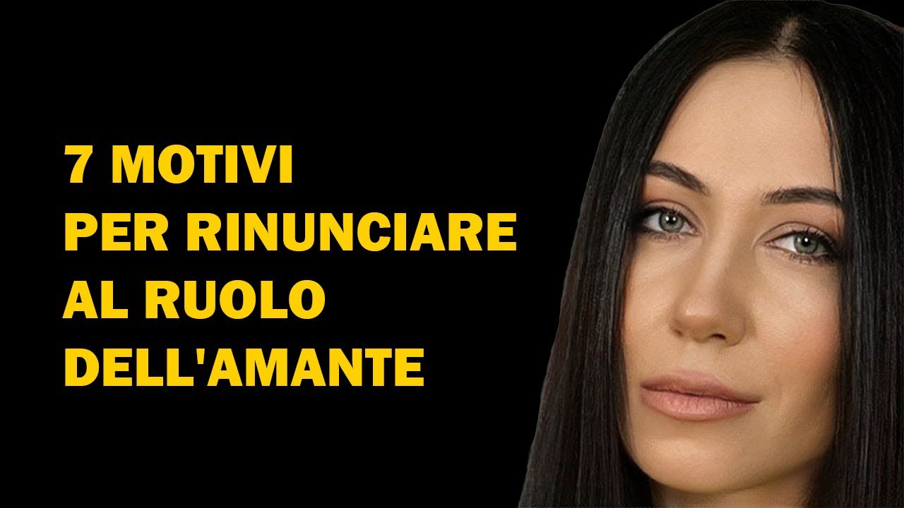 7 motivi per rinunciare al ruolo dell'amante. Psicologia delle relazioni con un uomo sposato