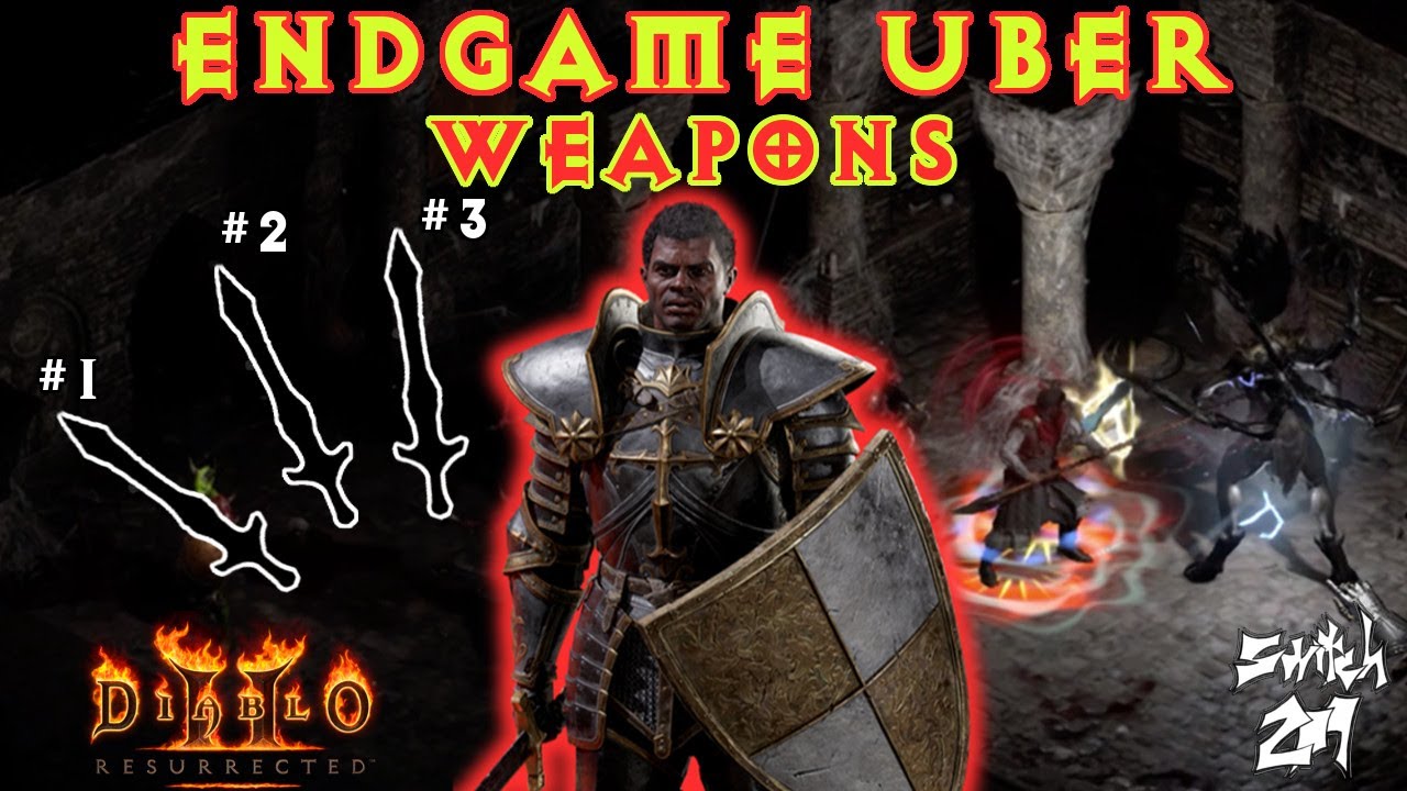 Выбор оружия для Uber Smiter в конце игры: 3 варианта, которые просто супер! — Diablo 2 Resurrected