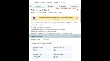Flattening a Linked List GFG Practice Solution in Java || GFG POTD 7th Jan Solution in Java
