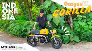 “GAS - GAS GORILLA 110” Yellow slow‼️ Kembaran “HONDA MONKEY”