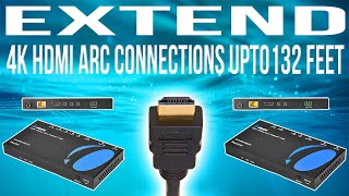 Send a 4K60Hz ARC Signal 138Ft away With This!