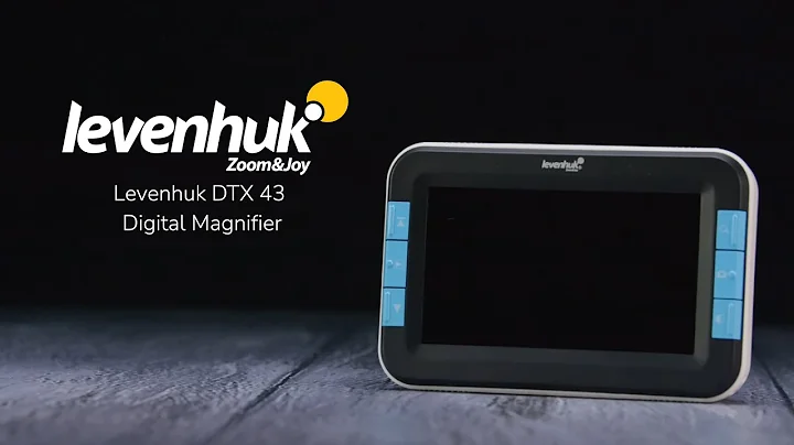 Levenhuk DTX 43 Digital Magnifier – Promotional Video