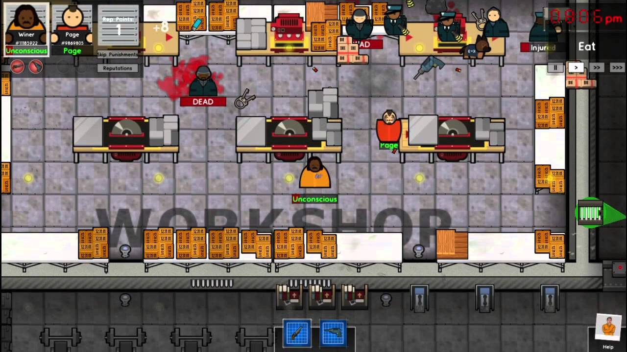 prison architect escape mode dig