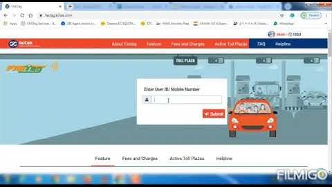 kotak fastag customer portal