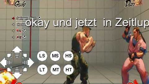 Guile Flashkick + Doppel Flashkick