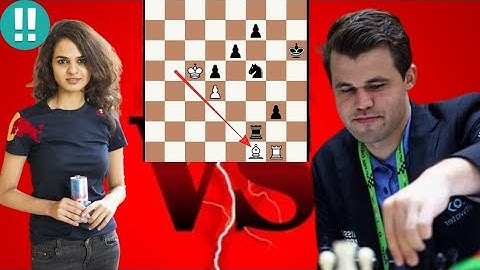Magnus Carlsen vs Tania Sachdev  chess game 20