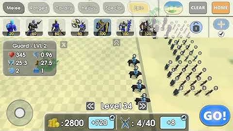 How to win level 33 in epic battle simulator 2