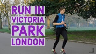 Morning run in london victoria park