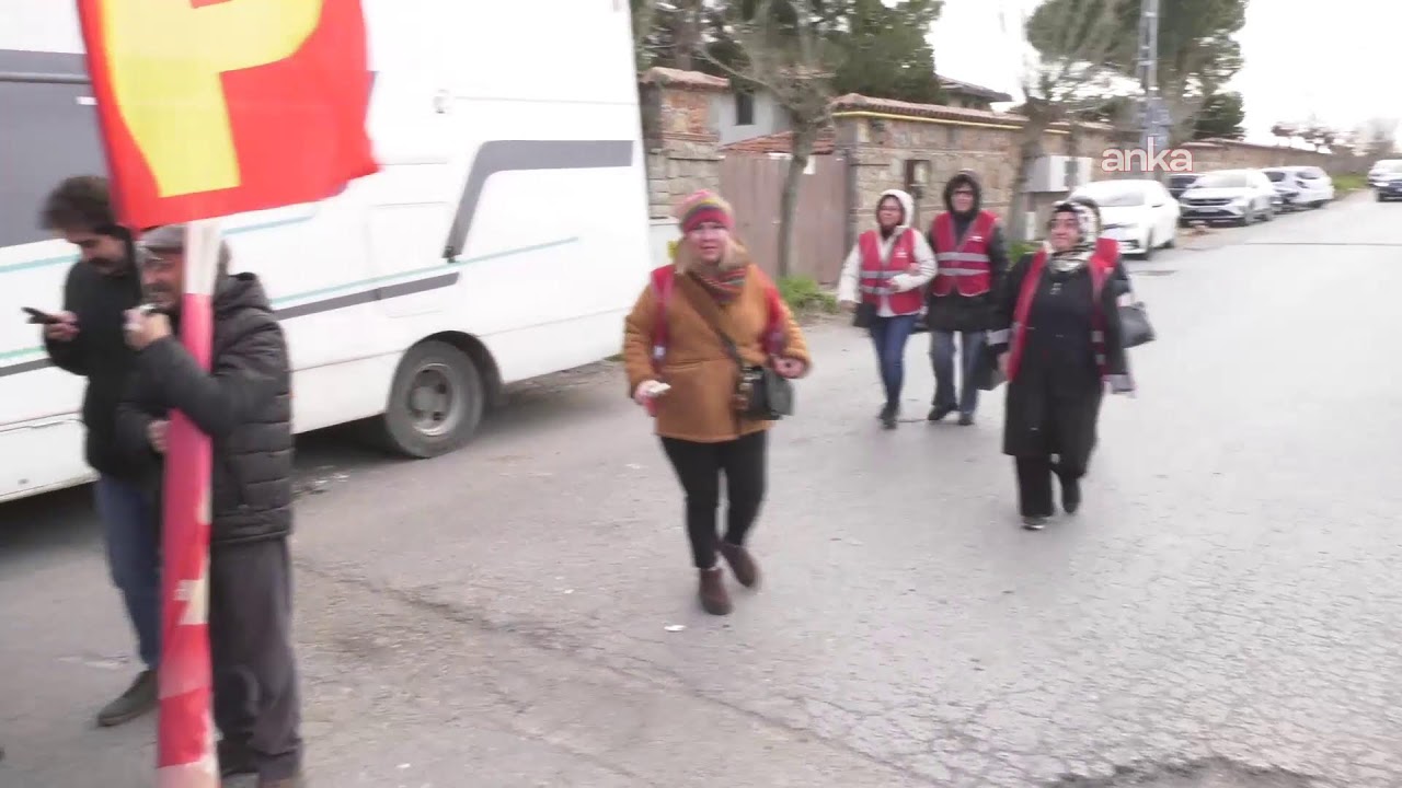 CHP örgütü İstanbul Büyükşehir Belediyesi davası öncesi Silivri'de #Canlı