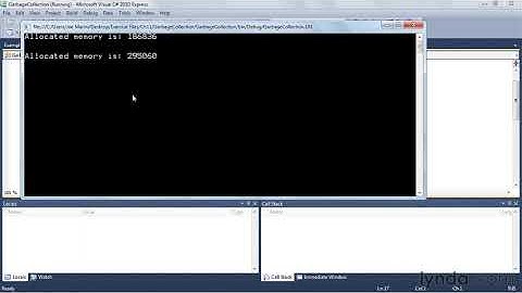 Garbage collection in C#