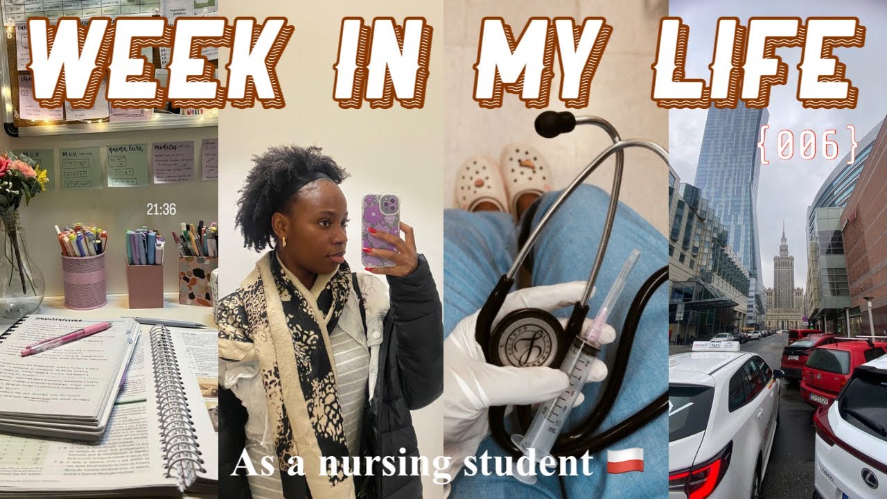 Week in the life of a nursing student in Poland vlog 🇵🇱☃️ - YouTube