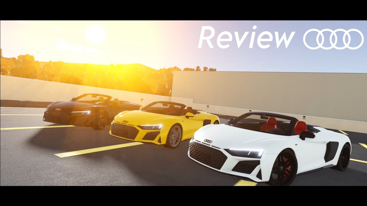Roblox R8 Audi R8 Review in Greenville Roblox (Voice reveal) - YouTube