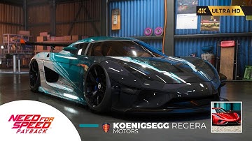 Koenigsegg Regera – Need for Speed Payback | Full Restoration & Tuning | 4K ULTRA HD