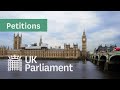 LIVE: E-petition relating to research into childhood cancers - 7th December 2020