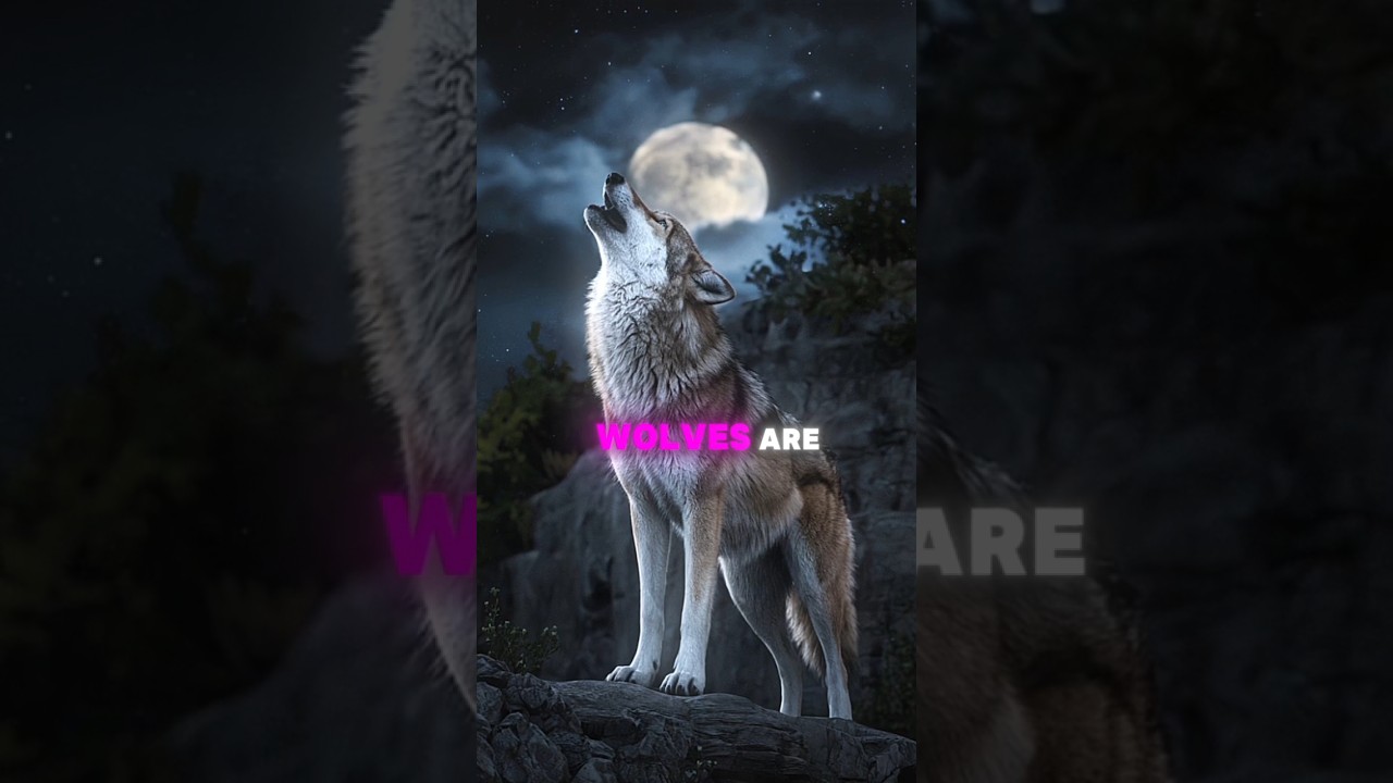 "The story of wolves: powerful, loyal pack hunters 🐺