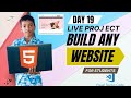 Day 19: Master HTML & CSS: Build Full Websites Live from Scratch! #codestrum