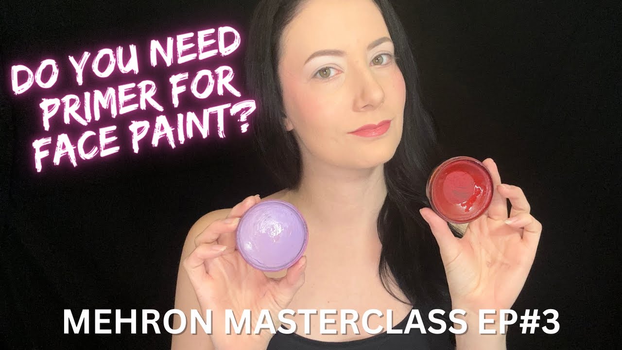 Should You Use Primer with Mehron Face Paint? | Mehron Masterclass Ep #3