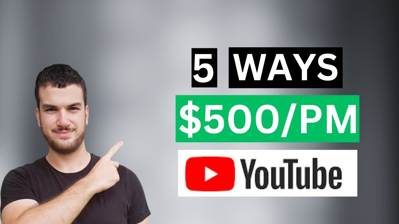 How To Make Money On YouTube Without Monetization - 5 Ways To Earn On