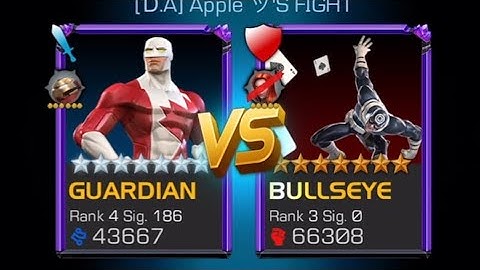 Testing out my R4 guardian in bgs | MCOC