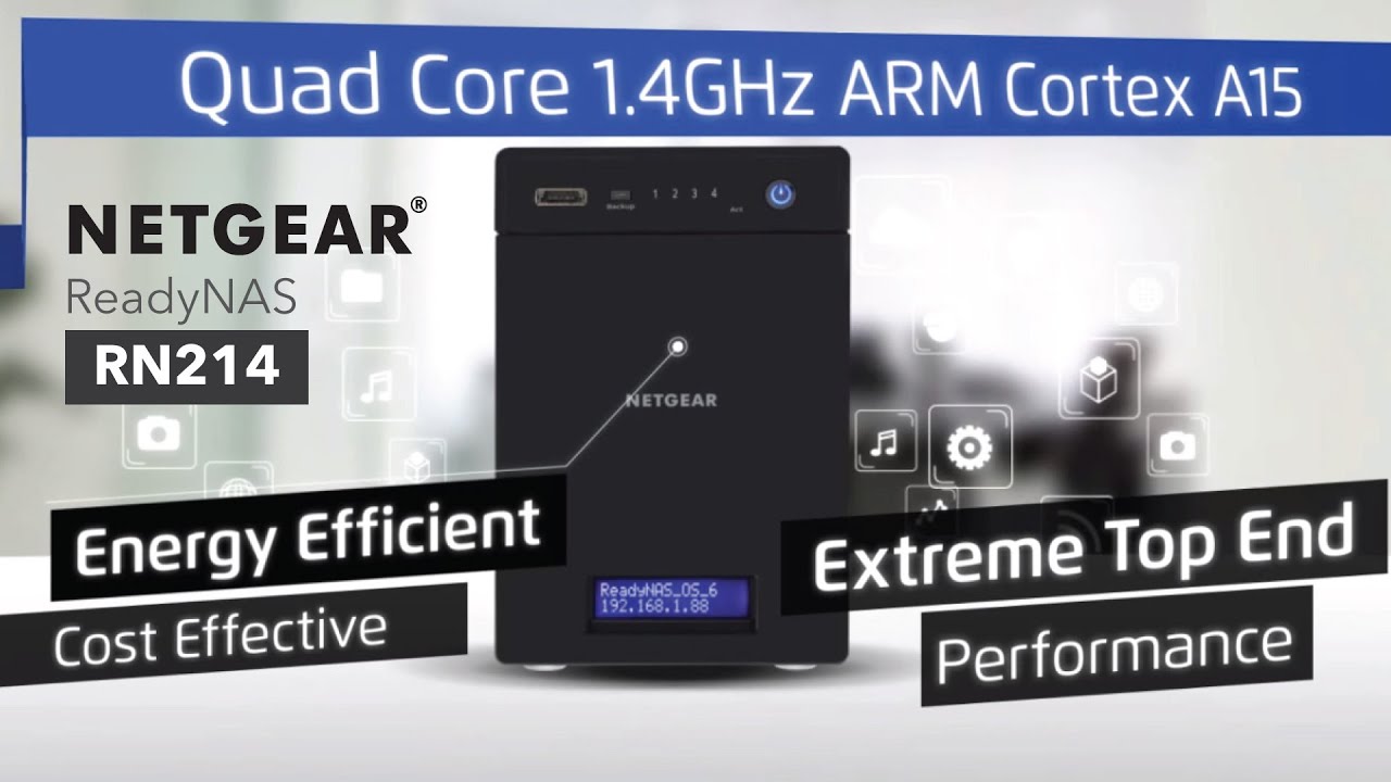 Netgear RN21400 READYNAS 4-BAY DESKTOP STORAGE