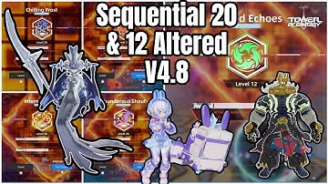 Sequential 20 Elemental & 12 Altered v4.8. Test Server. Tower of Fantasy