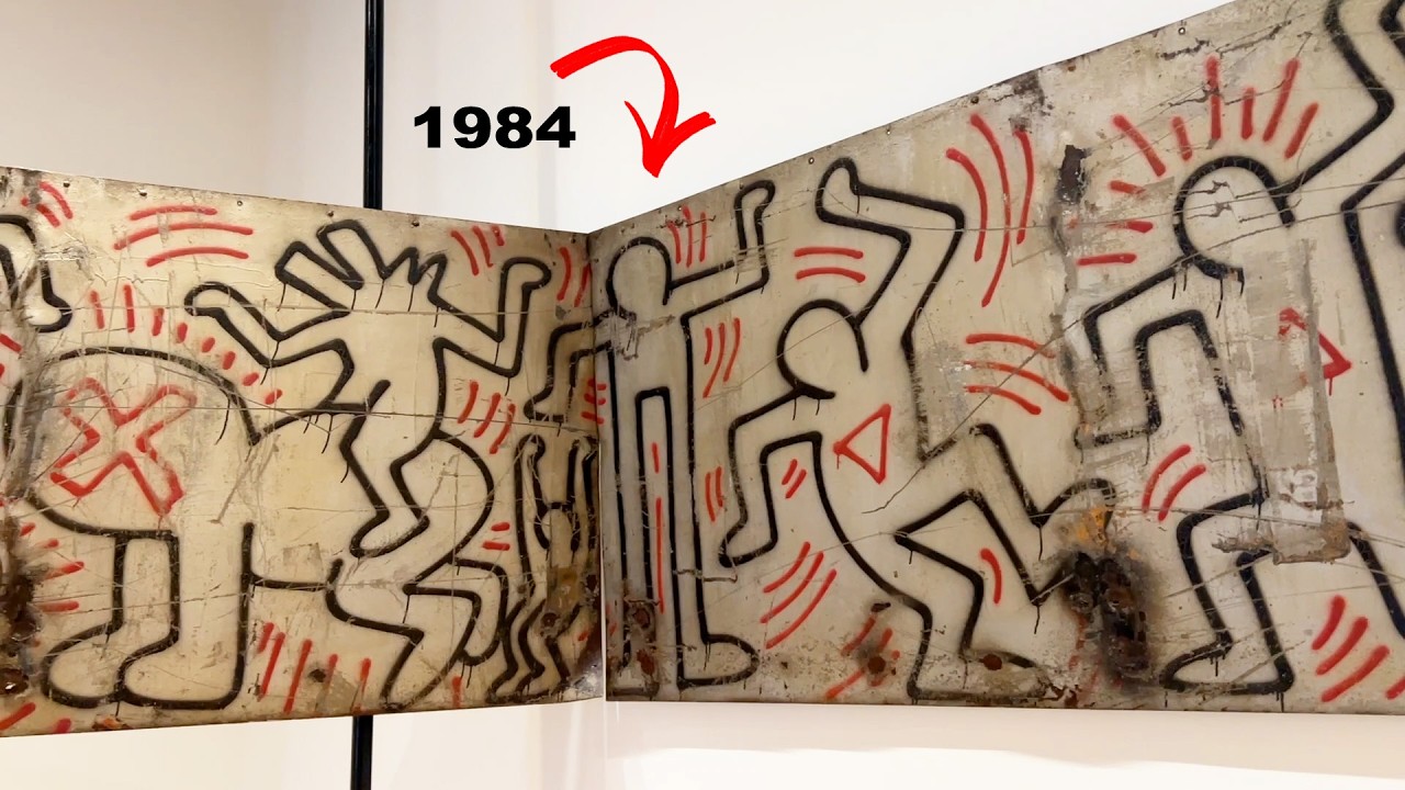 Я нашел картину Кейта Харинга и скрытые граффити.