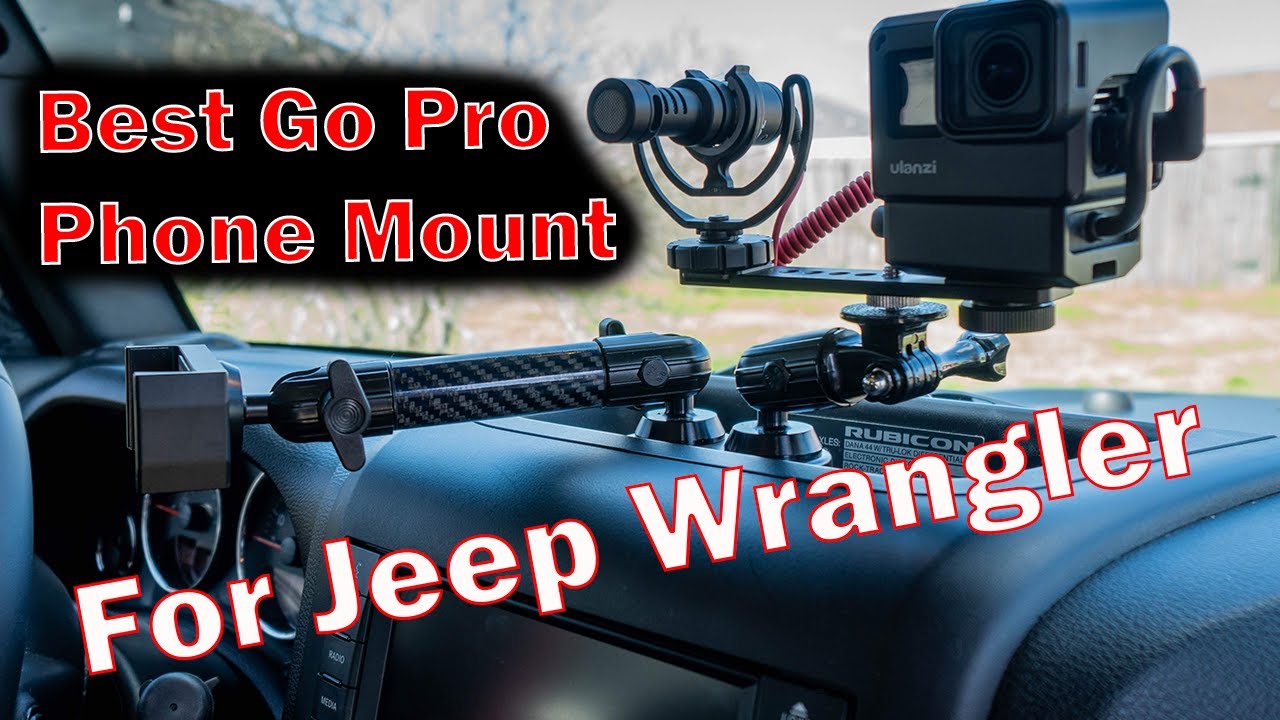 BulletProof Mounting Solutions Gopro and Cellphone Mount For Jeep Wrangler  - YouTube