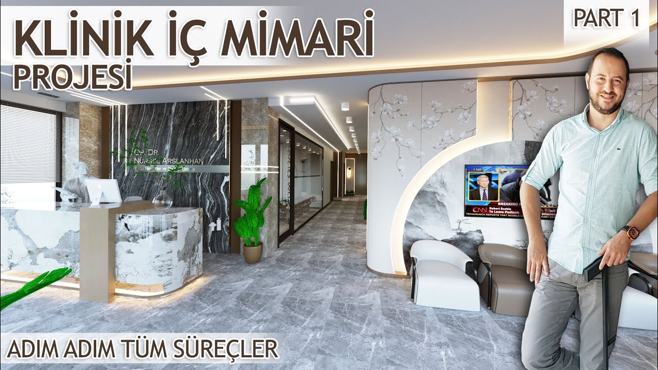 Doktor Kliniği İç Mimari projesi Uygulama süreçleri.  Canlı Canlı Şahit Olun !
