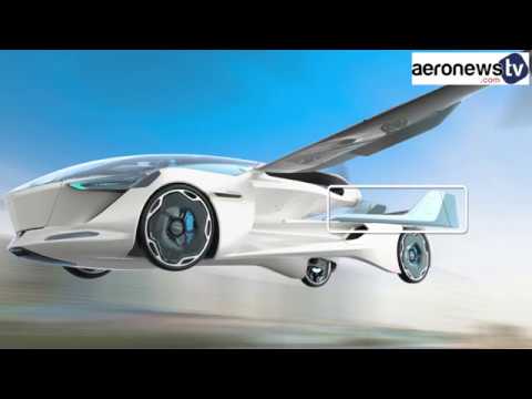 Vidéo] La voiture transformable AeroMobil déploie ses ailes au Bourget