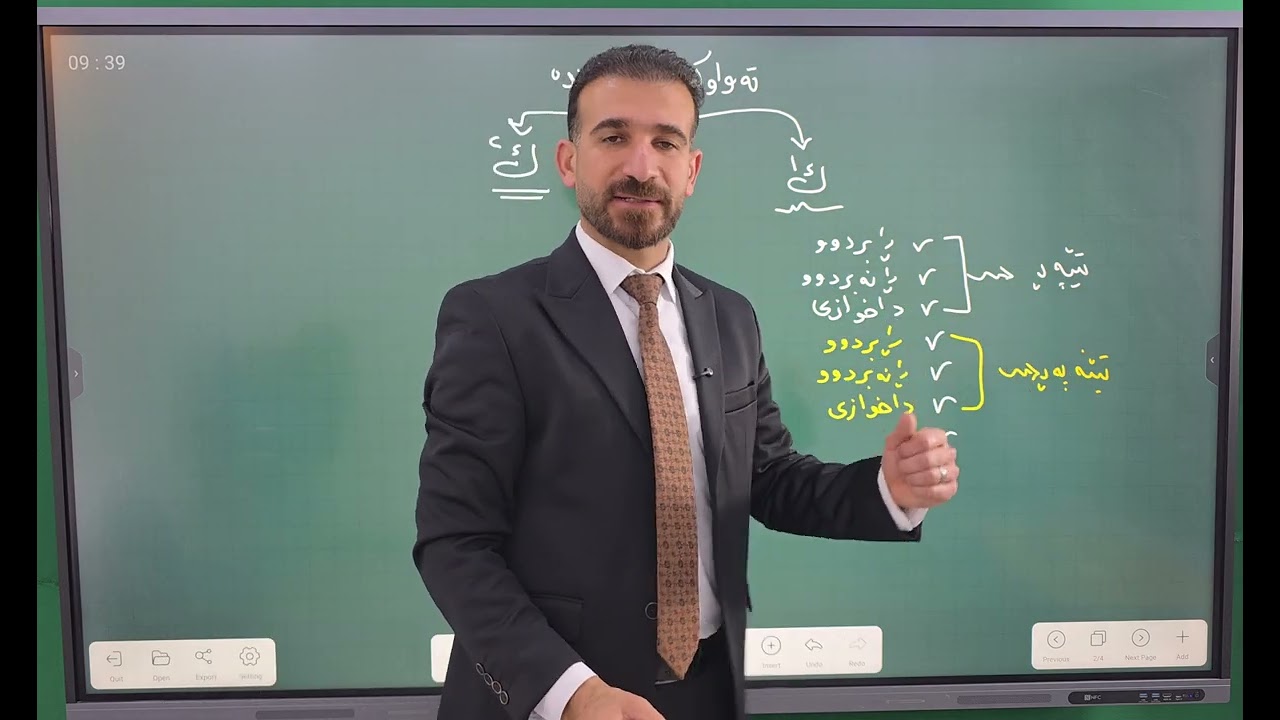 کوردی پۆلی12 /م. شوعەیب عبدالرحمن / وەرزی دووەم ئەرکی جێناوە لکاوەکان 