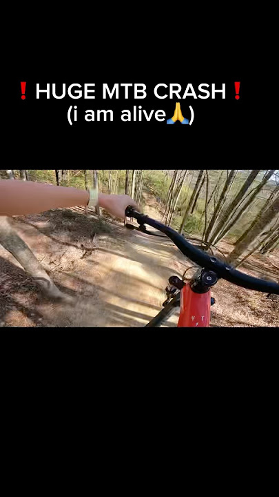 Worst crash of my life on natural selection @ride_kanuga . So happy to be making a full recovery.
