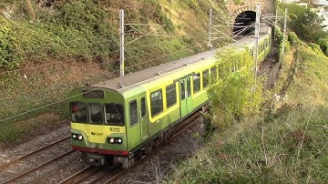 Irish Rail 8300 Class Dart Train Number 8312 - Vico Road, Dublin
