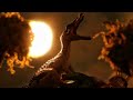 Baryonyx vs styracosaurus  hammond collection stop motion beasts of the mesozoic