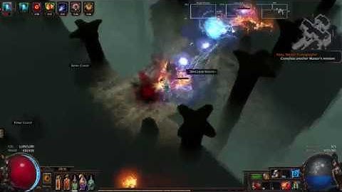 [POE]3.3 Elementalist - Fire Burst