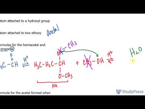 Videó: Különbség Az Acetál és A Hemiacetál Között