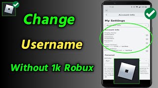 How to Change Roblox Username for Free Without Paying 1000 Robux | Change Username Without 1k Robux