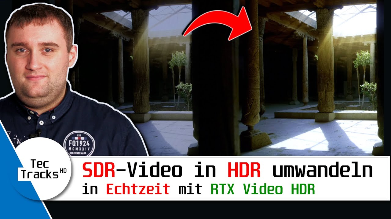 In ECHTZEIT SDRVideos in HDR umwandeln und anschauen! Nvidia RTX