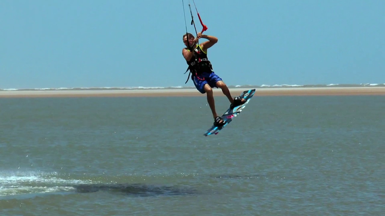 Kitesurfing Technique - Back Loop from Blind