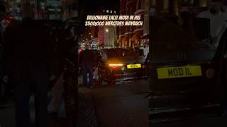 Billionaire Lalit Modi Founder Of IPL & ICC Cricket In His $500,000 Mercedes Maybach! #subscribe